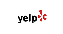 A yelp logo is shown.